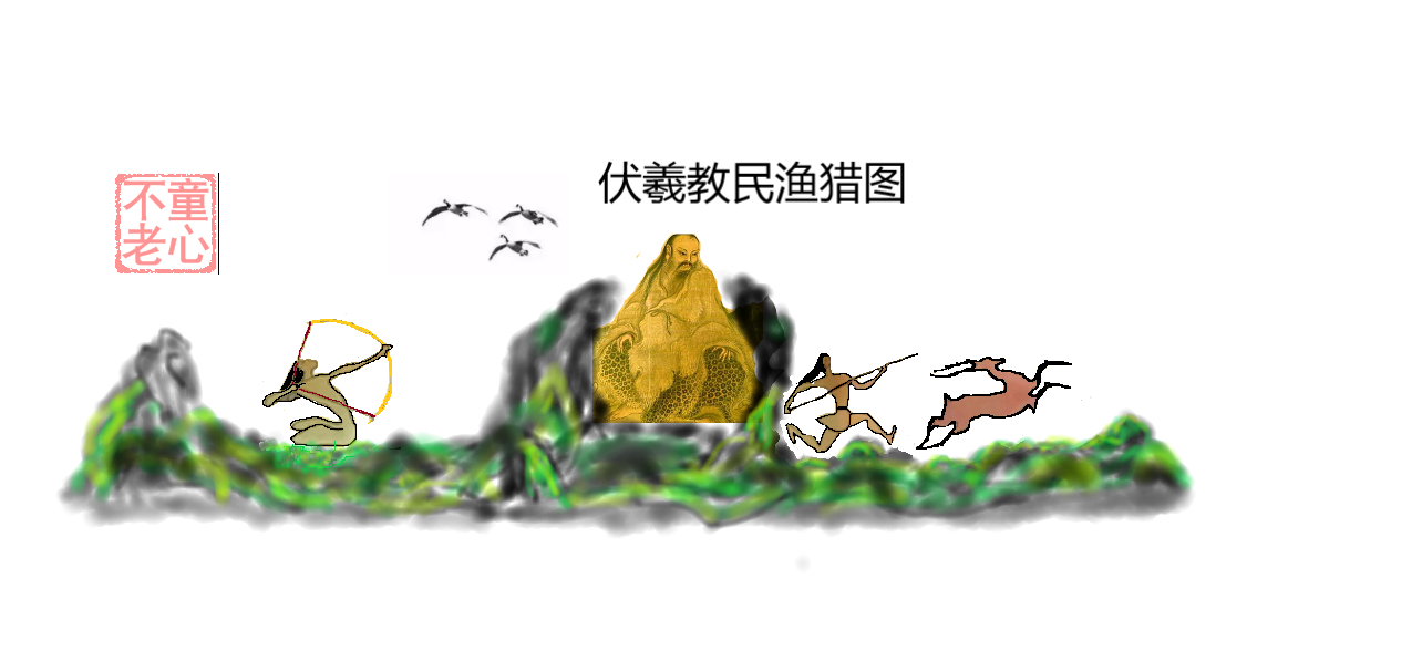 伏羲教民渔猎图.png